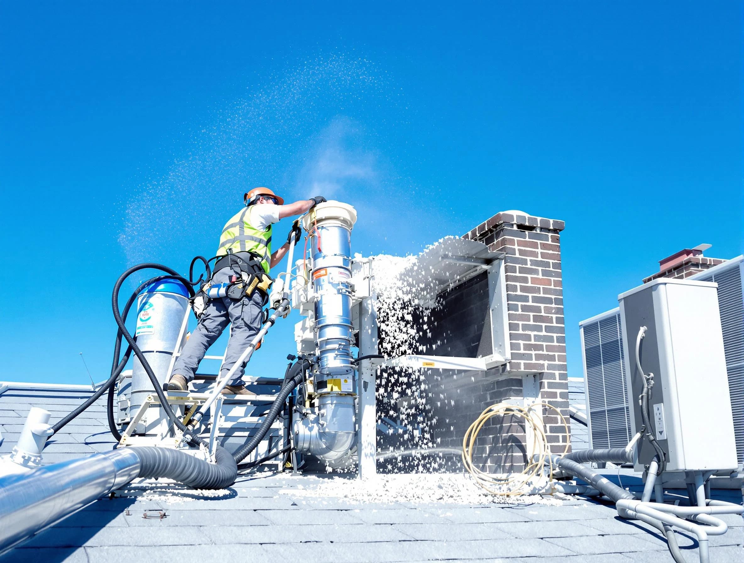 Expert roof dryer vent cleaning by Loganville Dryer Vent Cleaning in Loganville