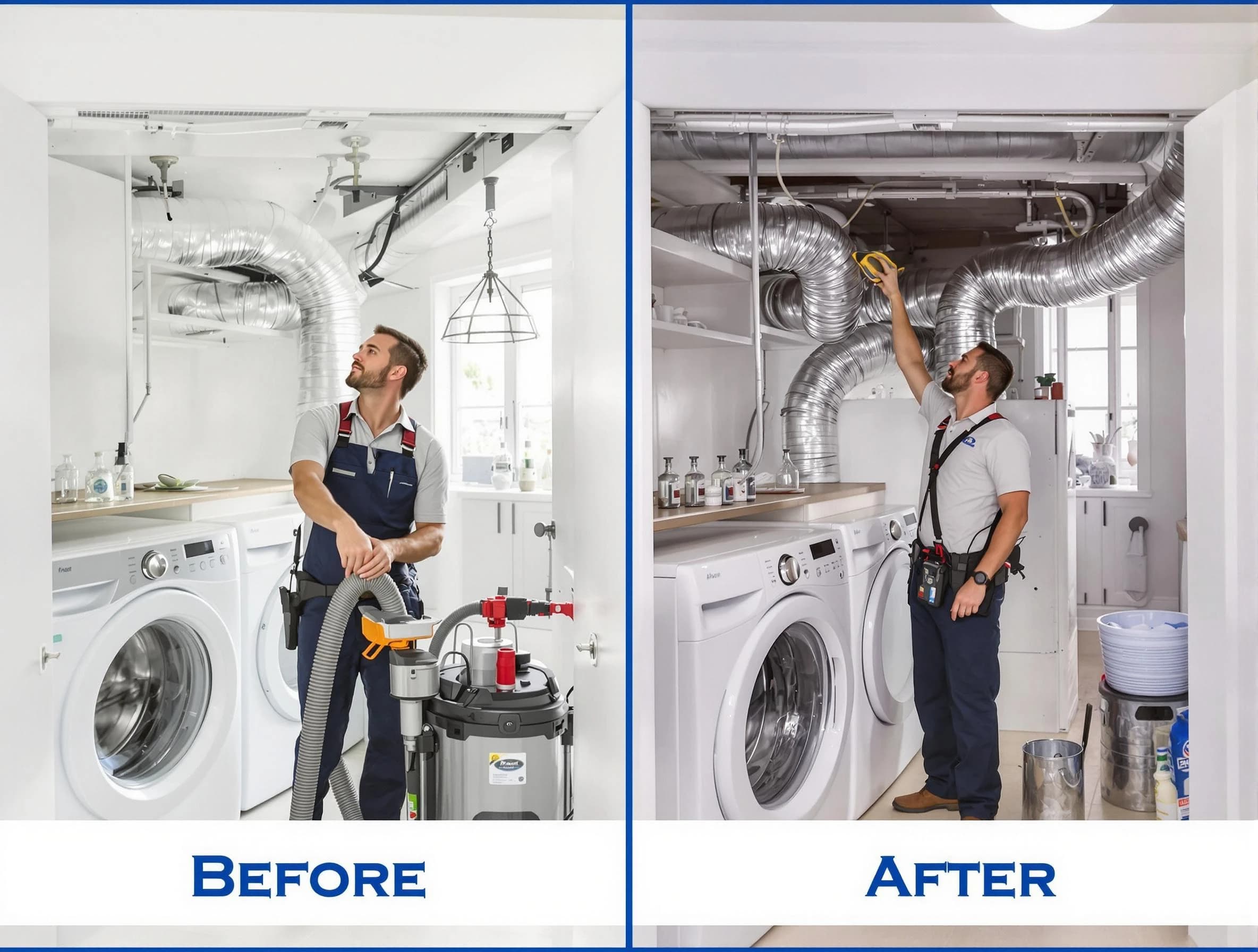 Expert gas dryer vent cleaning by Loganville Dryer Vent Cleaning in Loganville