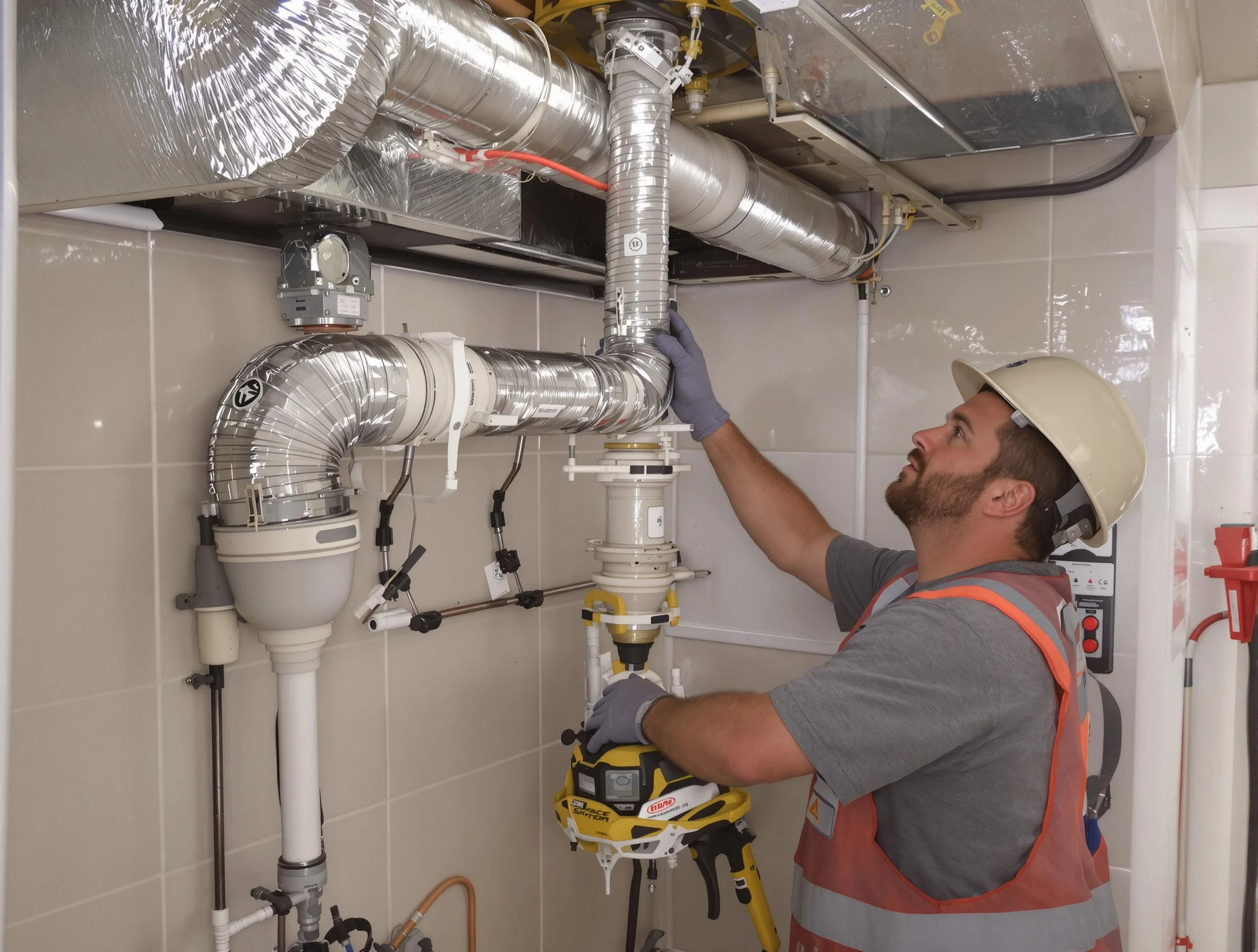 Loganville Dryer Vent Cleaning expert performing professional dryer vent repair and installation in Loganville
