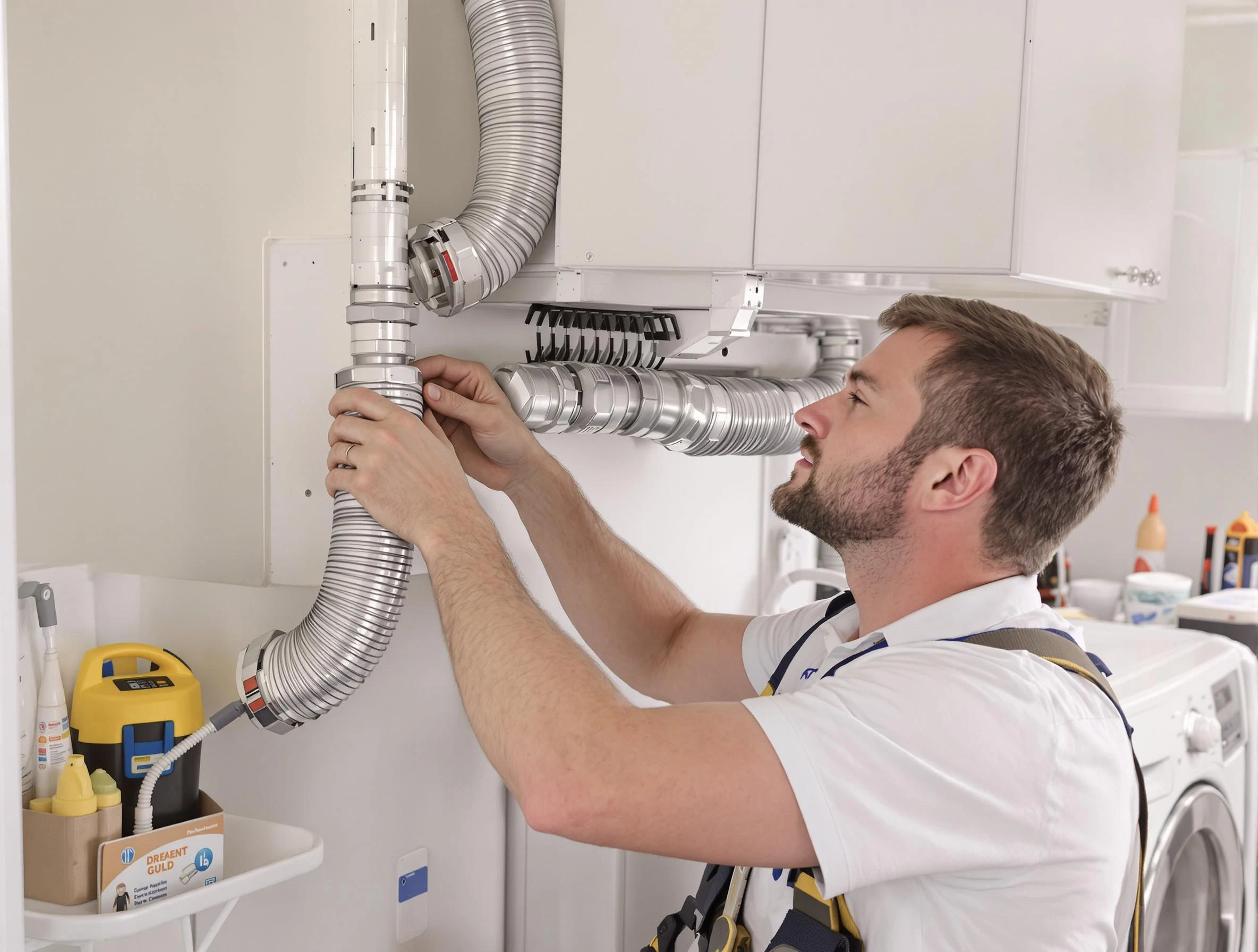 Professional dryer vent repair and installation by Loganville Dryer Vent Cleaning in Loganville