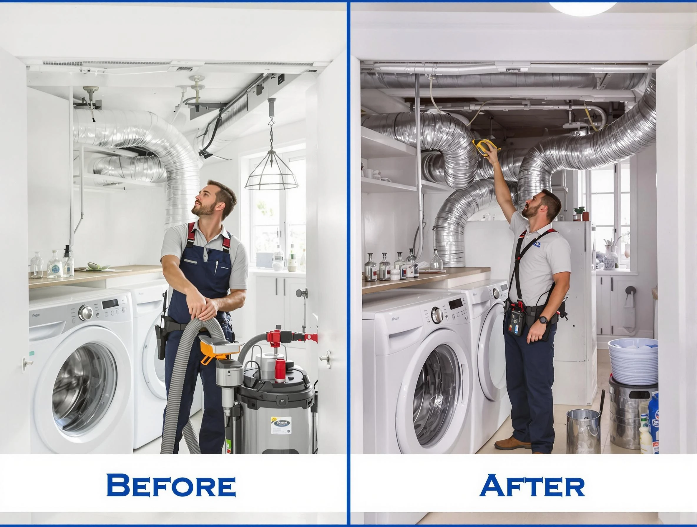 Expert gas dryer vent cleaning by Loganville Dryer Vent Cleaning in Loganville